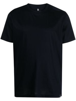 Boggi Milano crew-neck cotton T-shirt - Blue