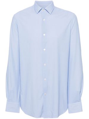 Boggi Milano geometric-print shirt - Blue