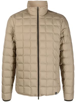 Boggi Milano high-neck quilted jacket - Neutrals