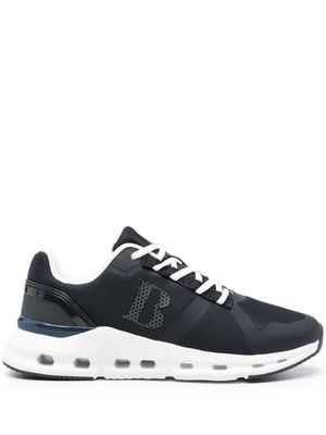 Boggi Milano logo-print mesh sneakers - Blue