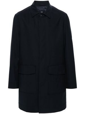 Boggi Milano long-sleeves peacoat - Blue