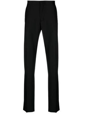 Boggi Milano mid-rise tailored trousers - Black