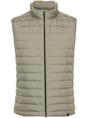 Boggi Milano ripstop padded gilet - Green