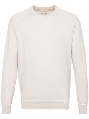 Boggi Milano round-neck jumper - Neutrals