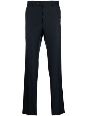 Boggi Milano straight-leg tailored trousers - Blue