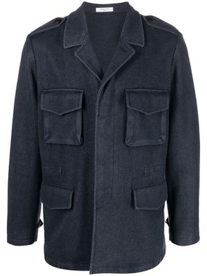 Boglioli button-up tailored jacket - Blue