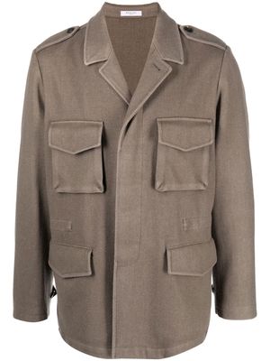 Boglioli button-up tailored jacket - Brown