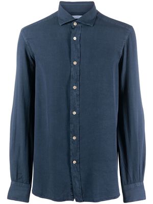 Boglioli buttoned long-sleeved shirt - Blue