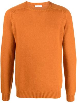 Boglioli cashmere crew-neck jumper - Orange