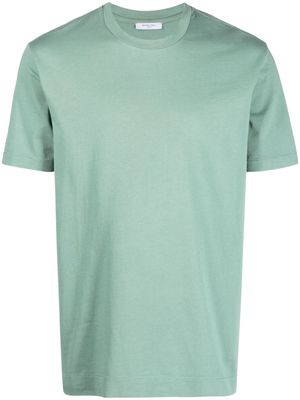 Boglioli crew-neck cotton T-shirt - Green
