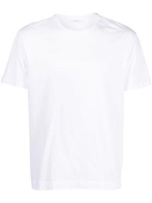 Boglioli crew-neck cotton T-shirt - White