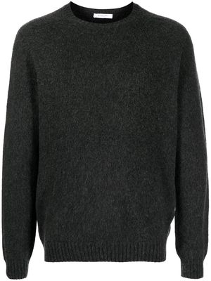 Boglioli crew-neck knitted jumper - Grey