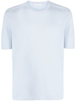 Boglioli crew neck short-sleeved T-shirt - Blue