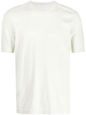 Boglioli crew neck short-sleeved T-shirt - Neutrals
