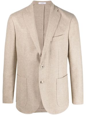Boglioli double-breasted virgin-wool blazer - Neutrals