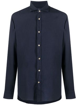Boglioli long-sleeve buttoned shirt - Blue