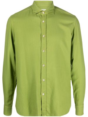 Boglioli long-sleeve buttoned shirt - Green