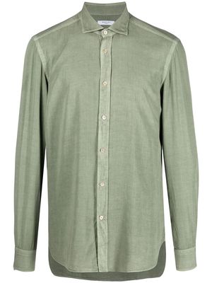 Boglioli long-sleeved shirt - Green