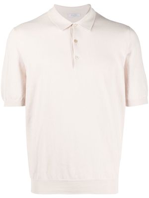 Boglioli short-sleeved polo shirt - Neutrals