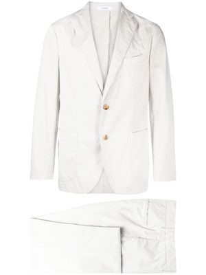 Boglioli single-breasted cotton suit - Grey
