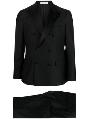 Boglioli single-breasted stretch-wool suit - Black