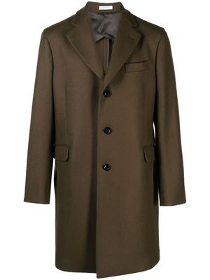 Boglioli single-breasted wool coat - Green