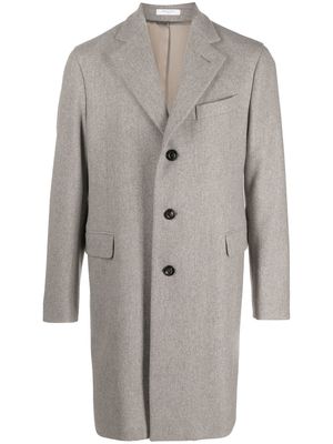 Boglioli single-breasted wool coat - Neutrals