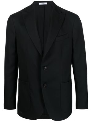 Boglioli single-breasted wool suit jacket - Black