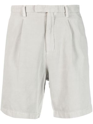 Boglioli straight-leg chino shorts - Grey