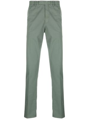 Boglioli stretch-cotton chino trousers - Green