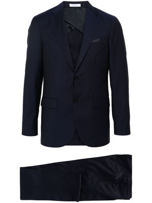 Boglioli wool single-breasted suit - Blue