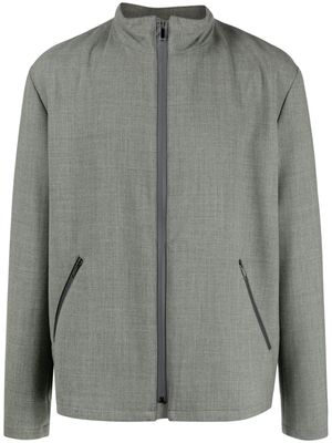 Boglioli zipped virgin wool jacket - Grey