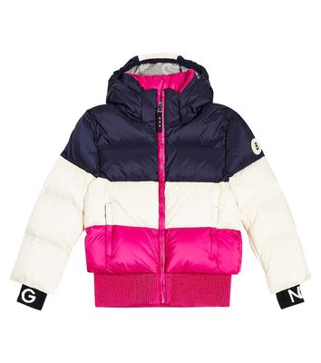 Bogner Kids Anna colorblocked ski jacket