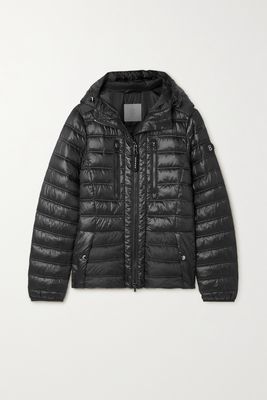 Bogner - Ronja Hooded Quilted Recycled-shell Jacket - Black