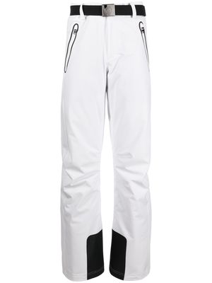 BOGNER Thore-T colour-block ski trousers - White