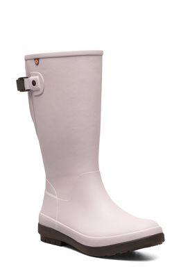Bogs Amanda II Tall Waterproof Adjustable Calf Rain Boot in Lavender