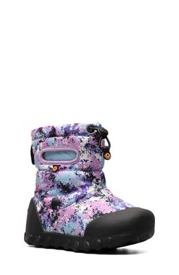 Bogs B-Moc Camo Print Waterproof Snow Boot in Purple Multi