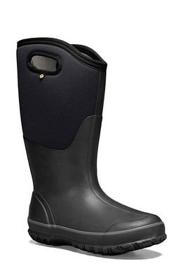 Bogs Classic Tall Insulated Waterproof Rain Boot in Black
