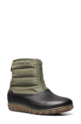 Bogs Classic Waterproof Faux Fur Lined Boot in Olive