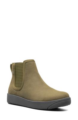 Bogs Kicker Leather Chelsea Boot in Olive