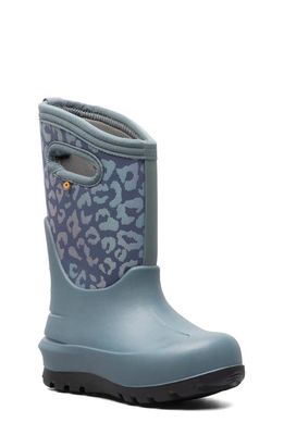 Bogs Kids' Neo Classic Waterproof Boot in Misty Gray