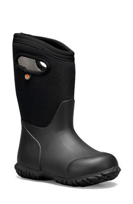 Bogs Kids' York Waterproof Boot in Black