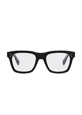Bold 3 Dots 52MM Rectangular Eyeglasses