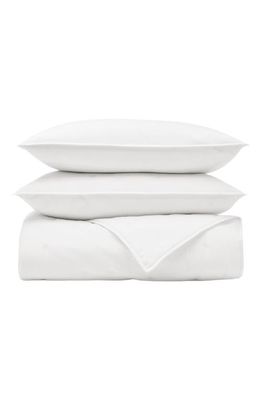 Boll & Branch Airy Organic Cotton Voile Quilt & Shams Set in White