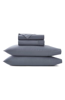 Boll & Branch Percale Hemmed Sheet Set in Mineral