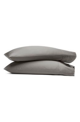 Boll & Branch Set of 2 Signature Hemmed Pillowcases in Stone