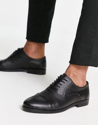Bolongaro Trevor brogue shoes in black