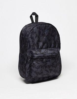 Bolongaro Trevor double camo print backpack in black