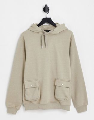 Bolongaro Trevor hoodie with pockets in gray