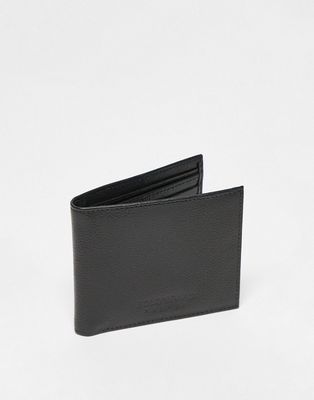 Bolongaro Trevor leather bifold wallet in khaki-Green